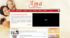 Desktop Screenshot of clinicaama.med.br